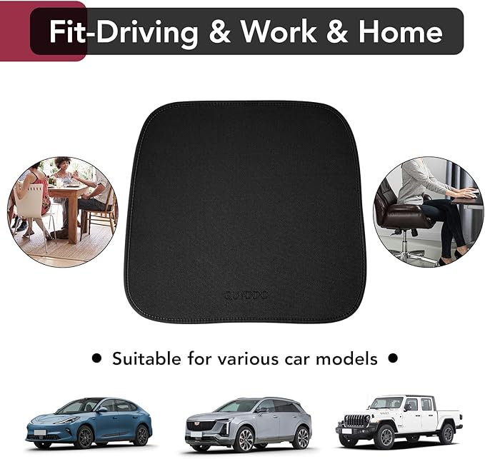 Car Seat Cover, Fit for All Car Seats, Wear-Resistant, Scratch Resistant, Washable, Used All Year Round, Protects The Seat, Does Not Affect Heating and Ventilation, Black 2 PCS