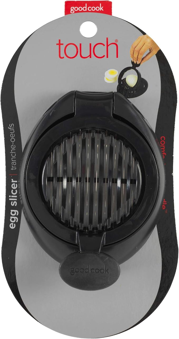 GoodCook Touch Egg Slicer, Stainless Steel Cutting Wires
