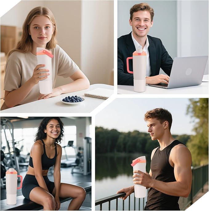 Silicone Higher Boot Compatible with Owala 30oz & 40oz FreeSip Sway Bottles & Tumblers, Large Protection Anti-slip Bottom Cover Sleeve for Freesip Sway Tumbler and Bottle