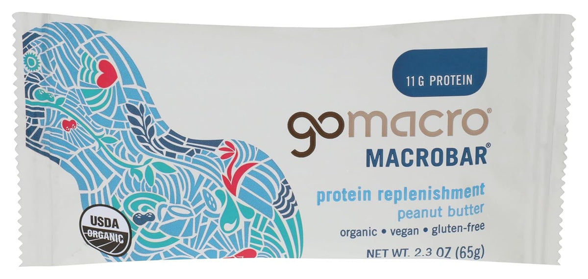 GoMacro Macrobar, Oatmeal Chocolate Chip, 2.3 Ounce