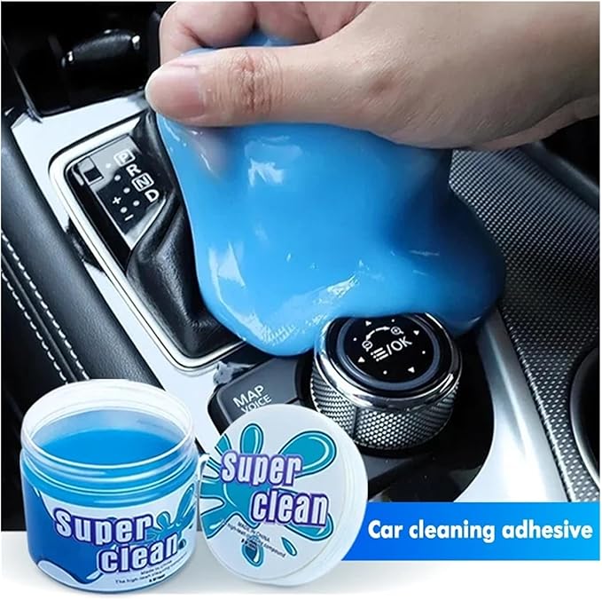 Car Cleaning Gel - Reusable Remover for Interior, Air Vents, Keyboards & Notebooks - Magic Mud Detail Tool(CJN-3PCS)