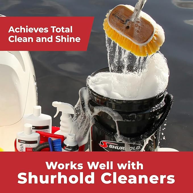 Shurhold 6" Nylon Extra Soft Bristles Deck Brush