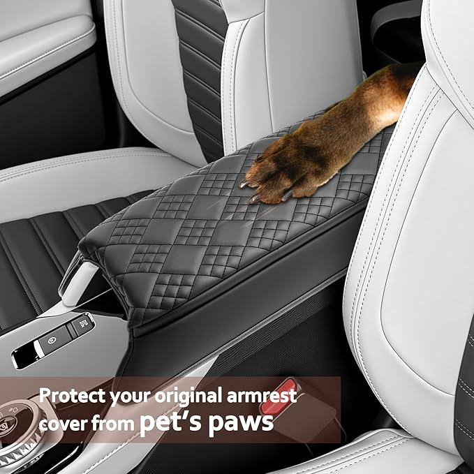 SKTU for 2025 2026 Mitsubishi Outlander Center Console Cover for 2025 2026 Mitsubishi Outlander Armrest Cover Mitsubishi Outlander 2025 2026 Accessories Console Cushion 2025+ Outlander Seat Box Cover