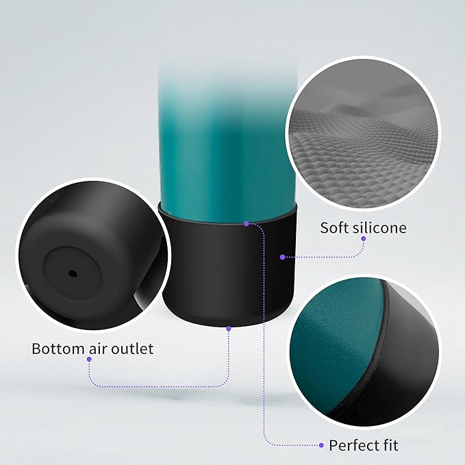 2-PCS Silicone Boot for Owala water bottle 32oz, Accessories for Owala 32 oz boots - bottles Protector Sleeve Anti-Slip & Scratch Rubber Bottom Cover for Free Sip,Twist,Flip Water Bottles
