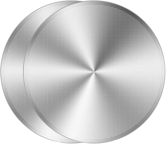 2 Pack 53mm Espresso Puck Screen – 0.2mm Ultra,Compatible with 54mm Espresso Portafilters (Breville Bambino, Breville Barista, Ninja Luxe Café) L12