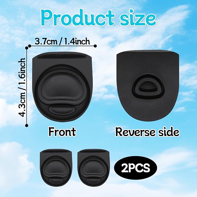 2pcs Replacement Rubber Stopper Seal Compatible with Owala FreeSip 24oz 32oz,Water Bottle Lid Insert Cap Silicone Seal Parts for Owala 16/19/24/32/40oz Spout Gasket Mouthpiece Accessories ZS6