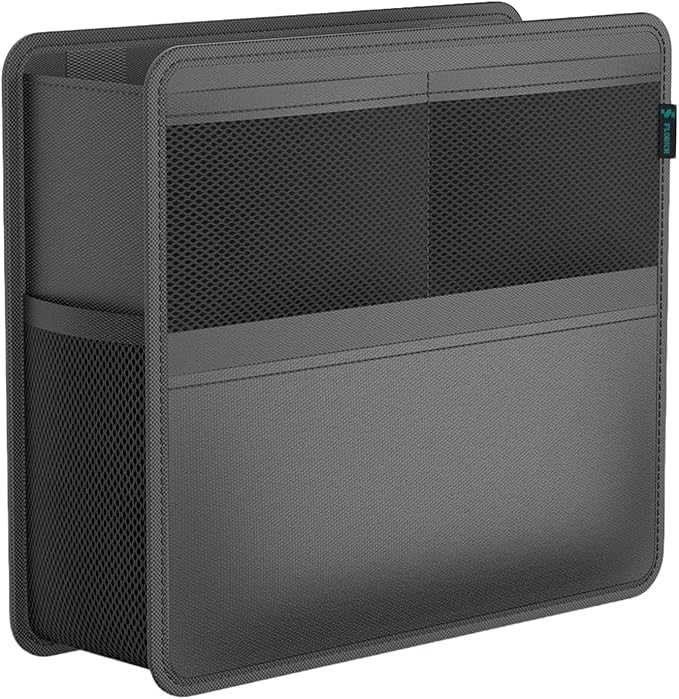 FLORICH 2-in-1 Car Backseat Organizer & Trash Can, Waterproof Hanging Organizer with Storage Pockets for Car Truck SUV