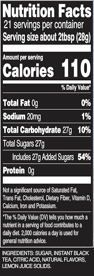AriZona Arnold Palmer Half and Half - Sugar Sweetened Powdered Drink Mix - 20.4oz Canister, Makes 8 Quarts (Pack of 12)