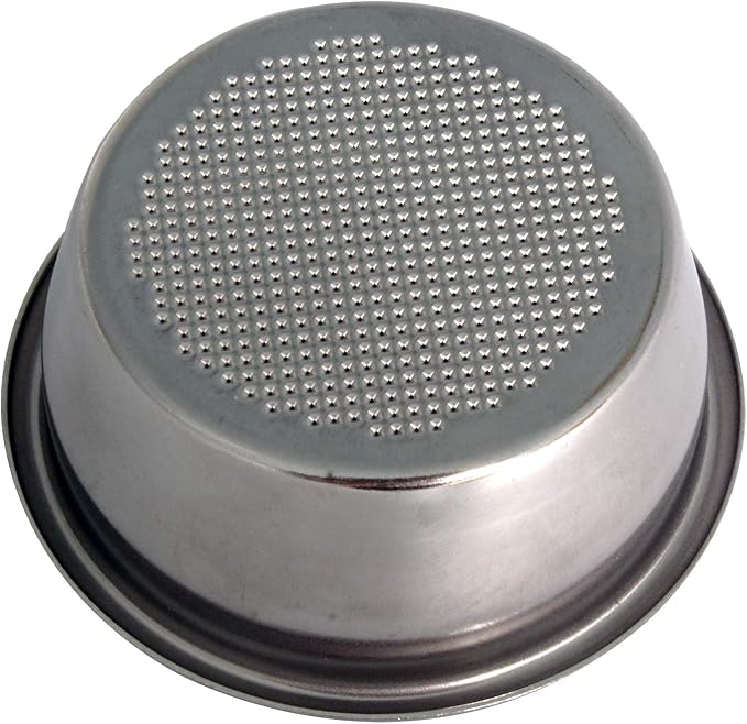 54mm Coffee Stainless Filter Basket, Two Cup-Single Wall, Non-pressure Filter Accessories Compatible with Breville 54mm Portafilter, Fit Breville Barista Express/Pro/Touch, Infuser, Duo-Temp Pro