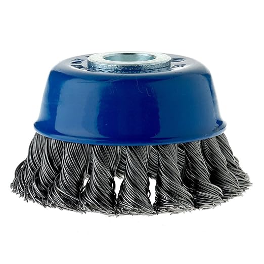 Mercer Industries 189070B - 2-3/4" x 5/8" Knot Cup Brush, .020 Carbon Steel Wire