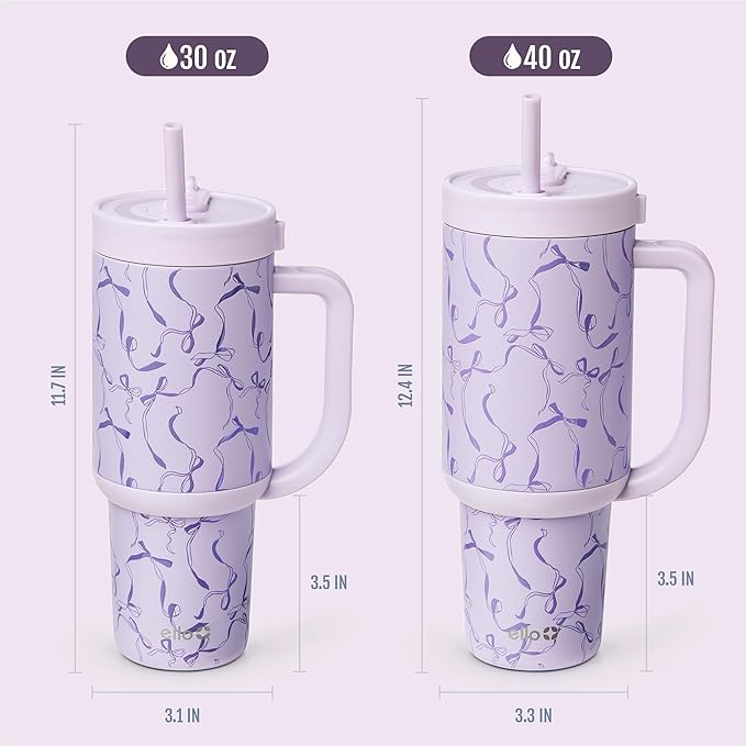 Ello Oasis 30oz Stainless Steel Tumbler - Take a Bow