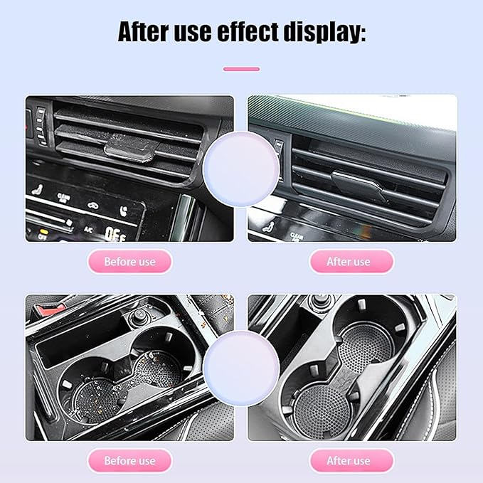 Car Cleaning Putty - Versatile Interior Cleaner and Keyboard Detailing Gel | High-Performance Slime for Car Interiors, Home, & Office Use, Easy to Use Cleaning Accessory for Dust Dirt Removal