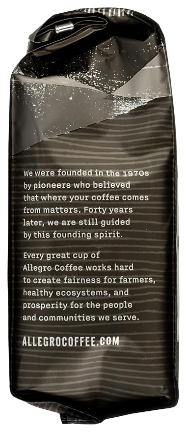 Allegro Coffee, Organic Mexico Light Roast Ground Coffee, 12 oz.