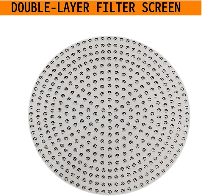 58.5mm Espresso Puck Screen - Metal Contact Screen for Espresso 58mm Portafilter Basket