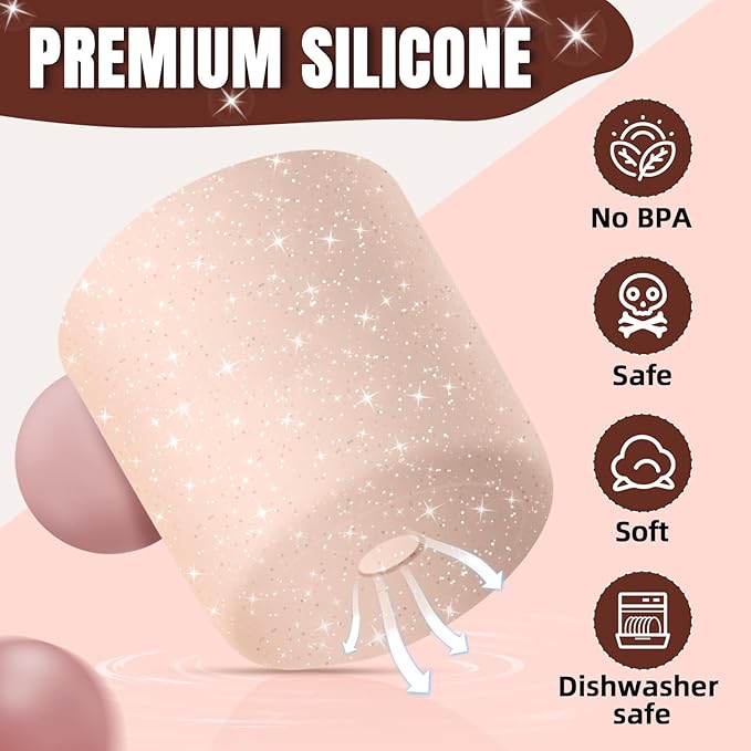 Silicone Higher Boot Compatible with Owala 30oz & 40oz FreeSip Sway Bottles & Tumblers, Large Protection Anti-Slip Bottom Cover Sleeve for Freesip Sway Tumbler and Bottle