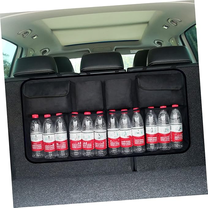 VICASKY Hanging Car Storage Organizer for Trunk 2pcs Backseat Car Organizer Pockets Tidy Auto Supplies Storage Bag
