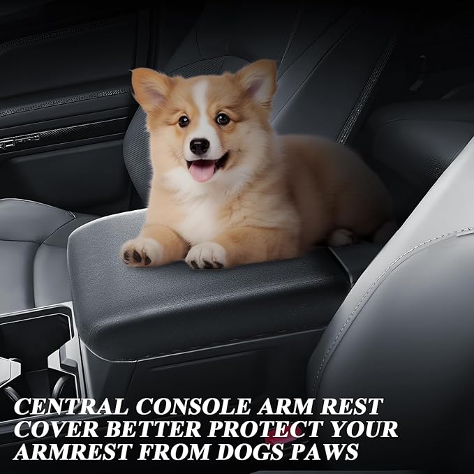 BIBIBO for 2025 2026 Toyota 4Runner Center Console Cover 2025 2026 Toyota 4Runner Arm Rest Cover with Silicone Hidden Storage Box 2025 4Runner Secret Compartment Armrest 4Runner 2025
