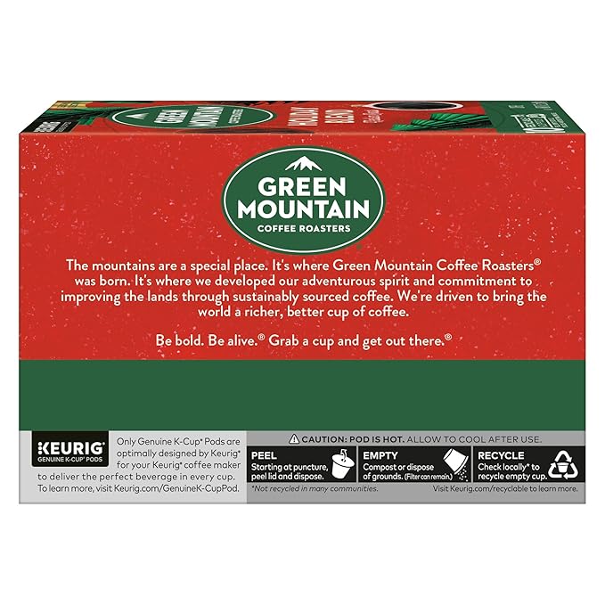 Green Mountain Coffee Roasters K-Cups, Holiday Blend, 10 Count