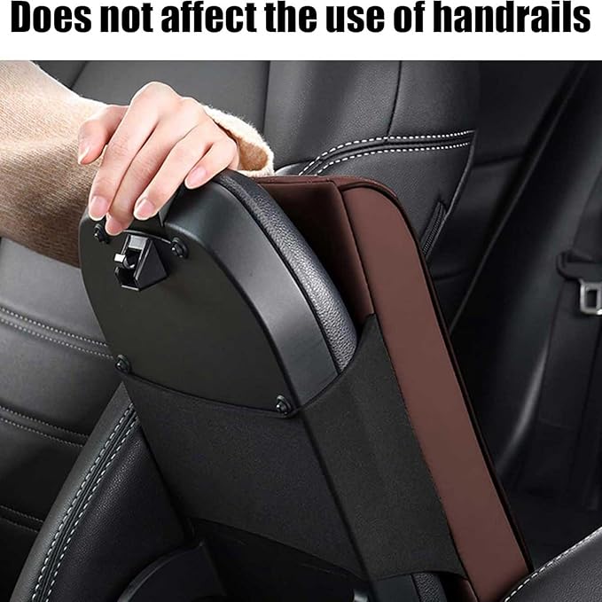 Car Armrest Covers for Jeep Grand Cherokee (WL) 2021–2025,Protection Padding Center Console Cushion Storage Box Mat Pad Cover Protector,Brown