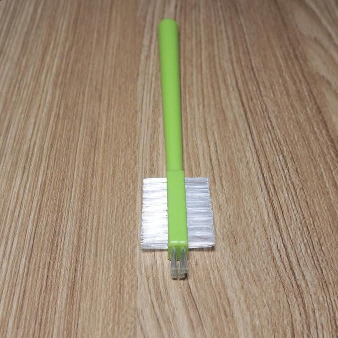 2PCS Juicer Wall Breaker Grinder Cleaning Brush Plastic Long 175mm Household Soymilk Machine Double Sided Brush Crawfish Cleaning Brush Stovetop Crevice Soft Brush