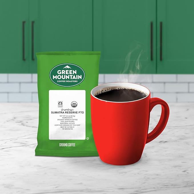 Green Mountain Coffee Roasters Sumatra Reserve FTO, Keurig Fractional Packs, 50 Count, 2.2 oz