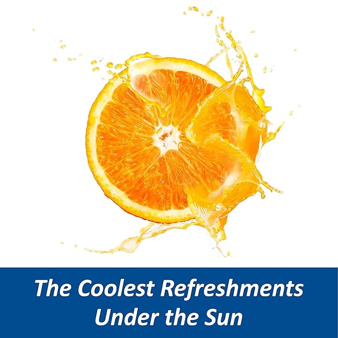 SINGLES TO GO! Sunkist Singles To Go Drink Mix Orange, 3 Boxes with 6 Packets Each -18 Total Servings