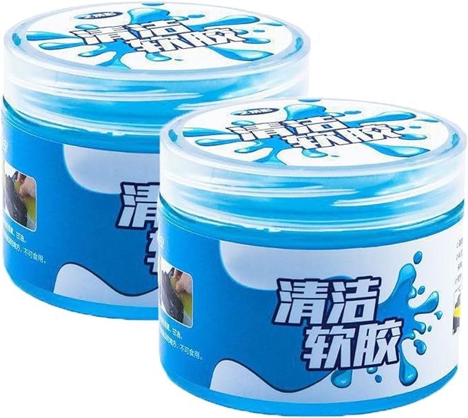 Car Cleaning Gel/Car Clean Putty for Universal Car Interior Cleaner Car Accessories Keyboard Cleaner Blue Dust Crumb Remover