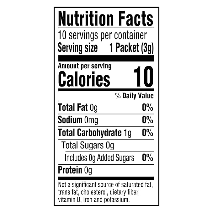 Crystal Light On The Go Energy Citrus, 10 Count (Pack of 12) - Packaging May Vary