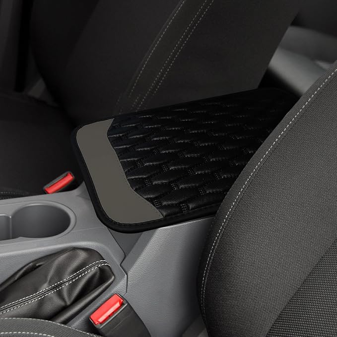 Car Armrest Protector, Car Armrest Lift Pad - Vehicle Center Console Pad - Elbow Support Extender