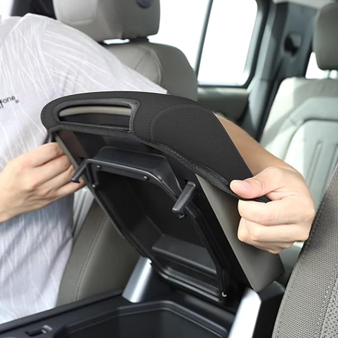 AOMSAZTO Armrest Covers for 2010-2024 Toyota 4runner Neoprene,Including The Base, Sr5, Sr5 Premium, TRD Off-Road, TRD Off-Road Premium, TRD Pro, Trail, and Limited