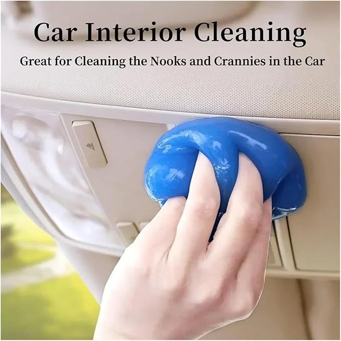 Car Cleaning Gel - Reusable Interior Putty Cleaner for Cars, Keyboards, and Notebooks - Magic Cleaning Gel for Detailing and Removal(1 PC)