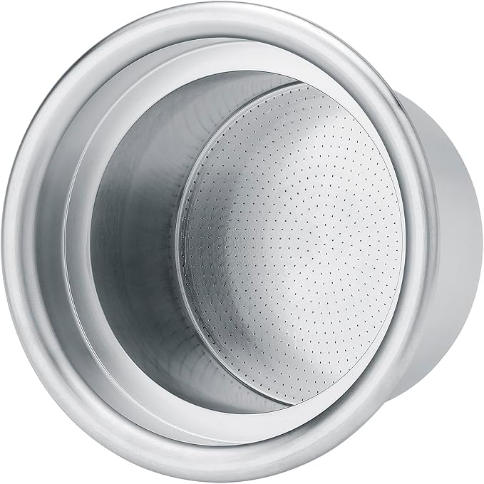 Normcore 58mm to 49mm Step-Down Portafilter Basket Kit, CNC-machined From a Solid Block of 304 Stainless Steel, 0.28mm Holes, Includes Dosing Funnel, 49mm Puck Screen, 200 Papers Filter