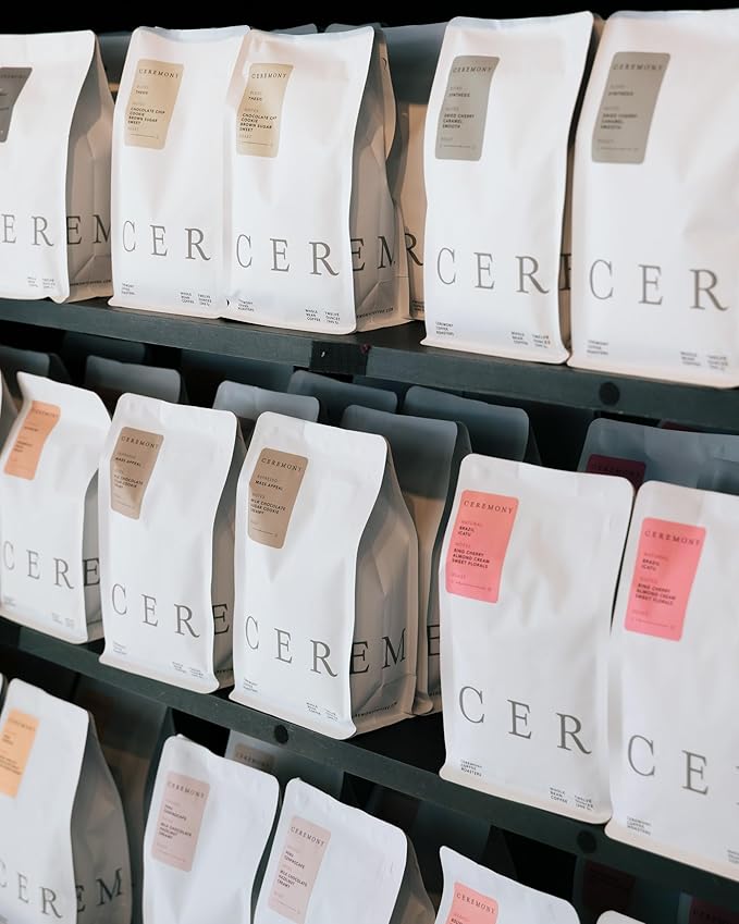 Ceremony Coffee Roasters - House Coffees Variety Pack - Specialty Whole Bean Antithesis & Thesis Blends- 2x12oz Bags (Whole Bean)