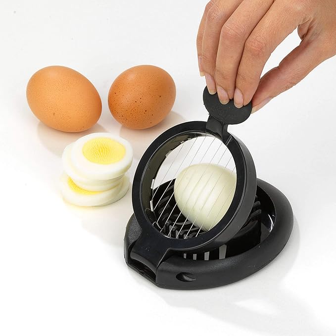 GoodCook Touch Egg Slicer, Stainless Steel Cutting Wires