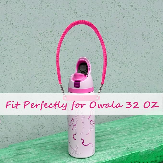 Silicone Bow Boot Water Bottles Accessories for Owala 32 oz WaterBottles