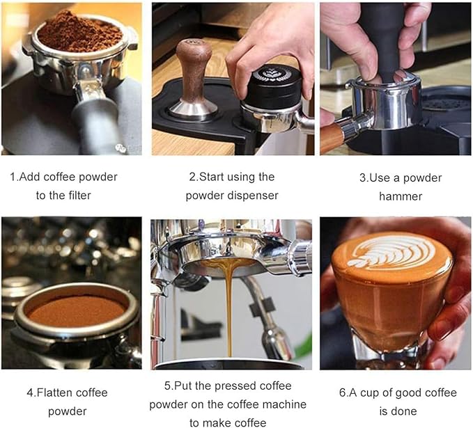 2 PCS 51mm Portafilter Basket, Portafilter 51mm, A Reliable Choice for Family Baristas, Portafilter Basket for Portafilter Coffee Machine (One Cup/Double Cup)