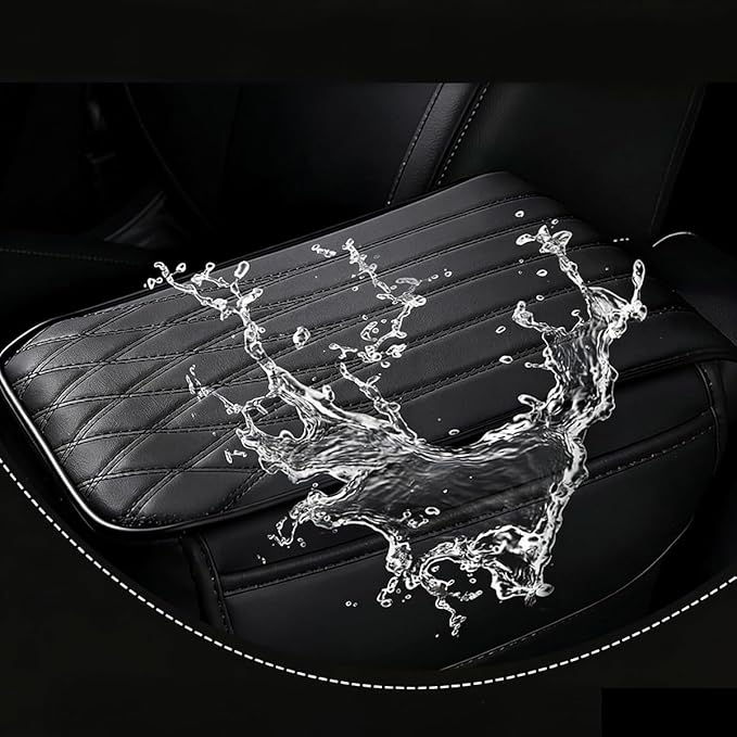 Car Center Console Cover for Jeep Cherokee Trailhawk (2018–2023), Slow Rebound Middle Armrest Seat Box Cover Protector Strong Support Cushion Pad,A/32 * 17 * 5cm