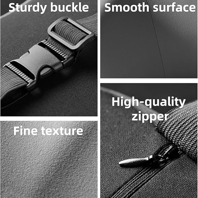 Car Headrest Lumbar Support Cushion for Toyota RAV4 5.Generation RAV4 Hybrid PHEV/RAV4 Prime 2018-2022, Ergonomic Seat Headrest Cushion for Neck Back Pain Relief Memory Foam Breathable Removable Cover