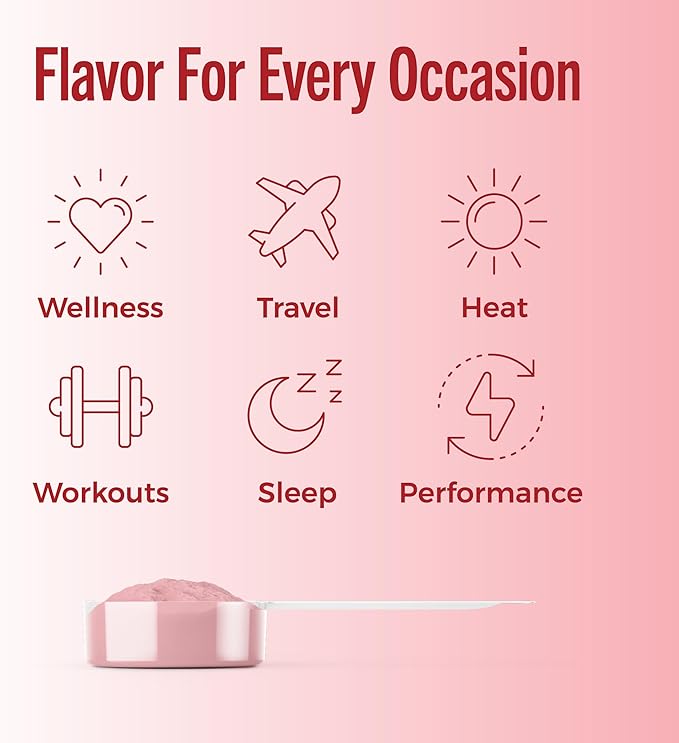 TREVI™ Sugar Free Electrolytes - Everyday Hydration Drink Mix Hydration Powder Multi-Serving Tub - 45 Serving - Cherry Lime