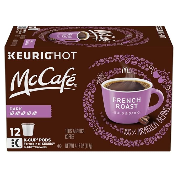 McCafé French Dark Roast K-Cup Coffee Pods (12 Pods)