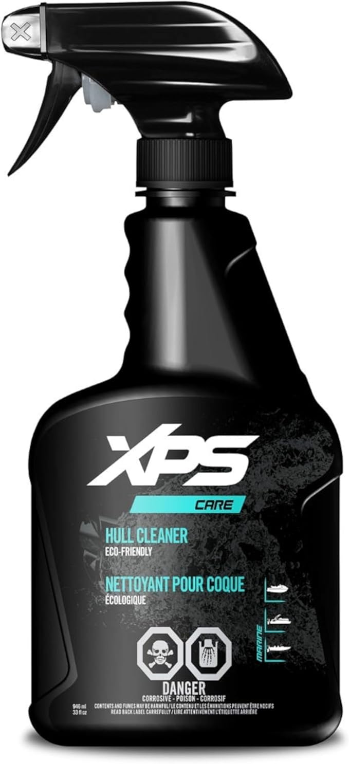 Sea-Doo New OEM, XPS 33 fl. oz. (946 ml) Eco-Friendly Hull Deep Cleaner, 779300