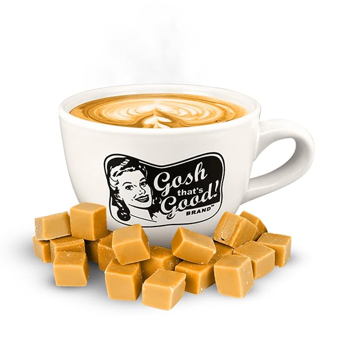 Gosh That’s Good! Creamy Caramel Flavor – 2 lb – Low-Calorie, Lactose-Free