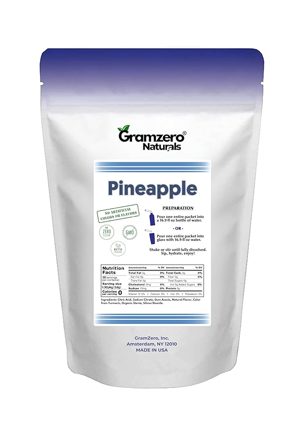 Drink Mix - 2GO (All NATURAL Pineapple)
