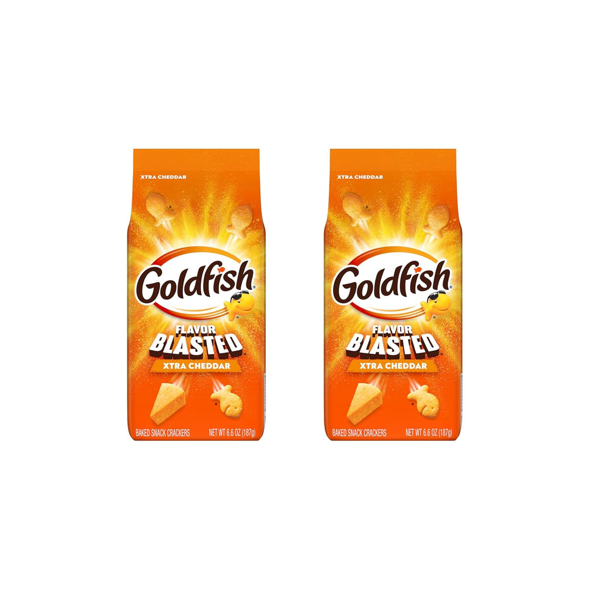 Goldfish Disney Pixar Toy Story Cheddar Cheese Crackers, 6.6 Oz Bag