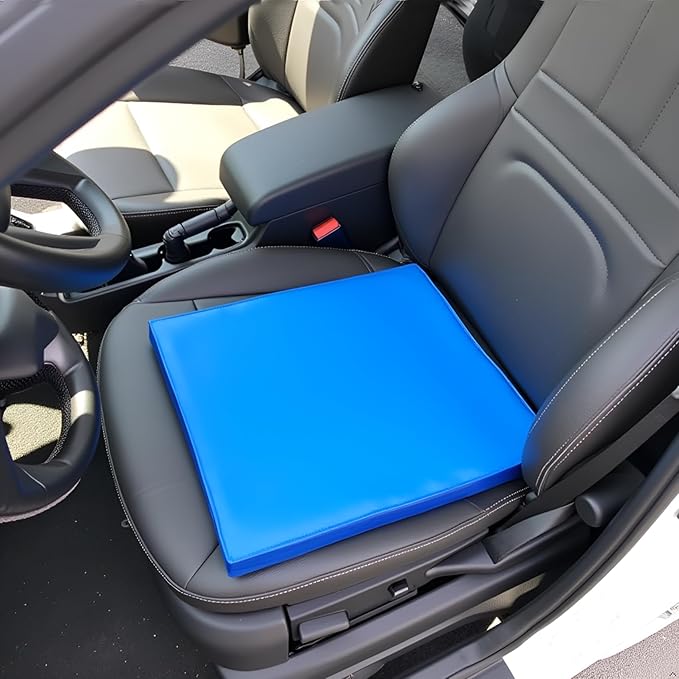 Seat Gel Pad for Motorcycle Car Truck Peterbilt Driver Passenger Seat Cushion Soft Shock Absorption Mats Comfortable Cooling Office Chair Cushion 25 x 25 x 1cm