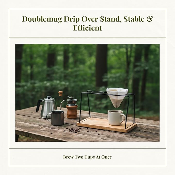 Coffee Dripper Stand, Double Holes