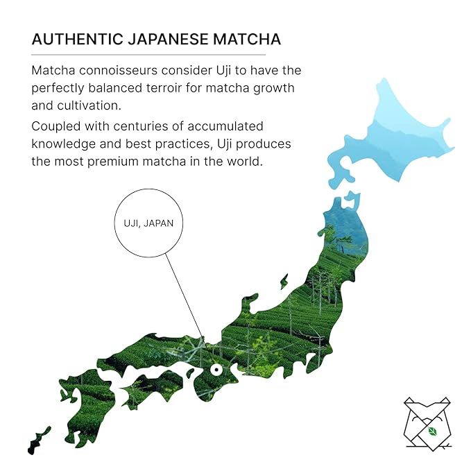 FKRO Organic Reserve Ceremonial Grade Matcha Green Tea Powder from Uji, Japan. Okumidori Single Cultivar. 1st Harvest, Single Origin, Sugar-free. Flown in Fresh from Japan Every Month (30g/1.06oz) Tin