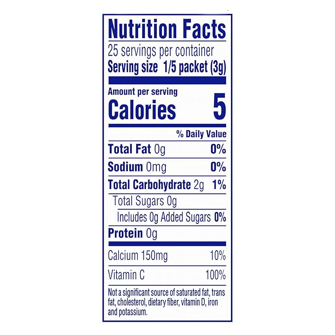Crystal Light Pitcher Packets, Classic Orange, 2.5 OZ