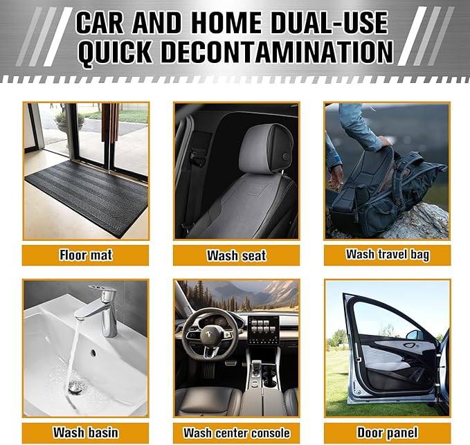Omaky Multi-Purpose Foam Cleaner for Car, All Around Master FoamCleaner, Car Interior Foams Cleaner,Cars Seat Foam Cleaner Spray, Upholstery Cleaner, Interior Cars Cleaner (2pcs)