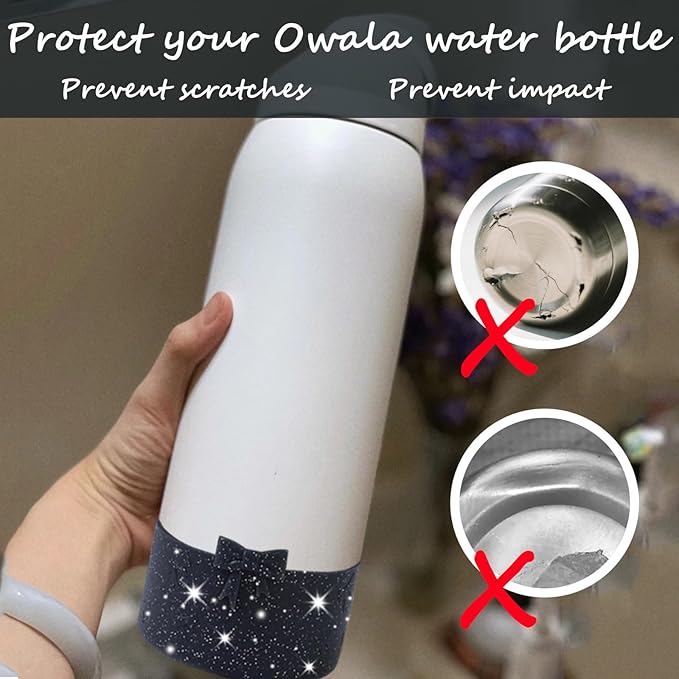Silicone Bow Boot Water Bottles Accessories for Owala 32 oz WaterBottles